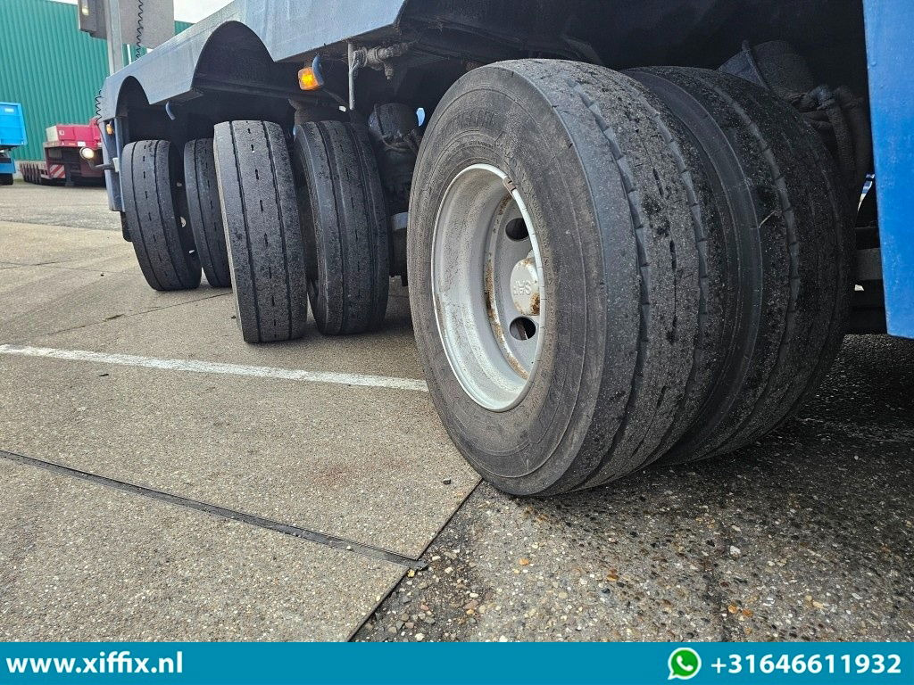 Semirremolque góndola rebajadas Nooteboom 3-ass. Uitschuifbare dieplader met afneembare nek / 3x gestuurd / 274 cm. Breed: foto 9