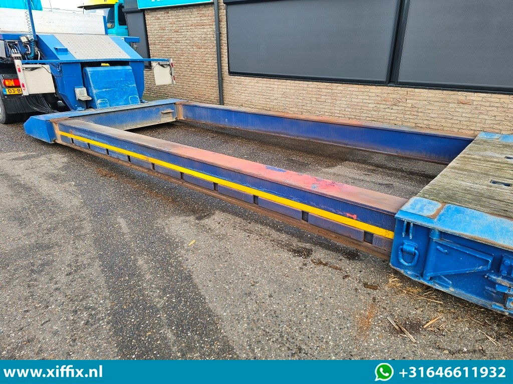 Semirremolque góndola rebajadas Nooteboom 3-ass. Uitschuifbare dieplader met afneembare nek / 3x gestuurd / 274 cm. Breed: foto 7