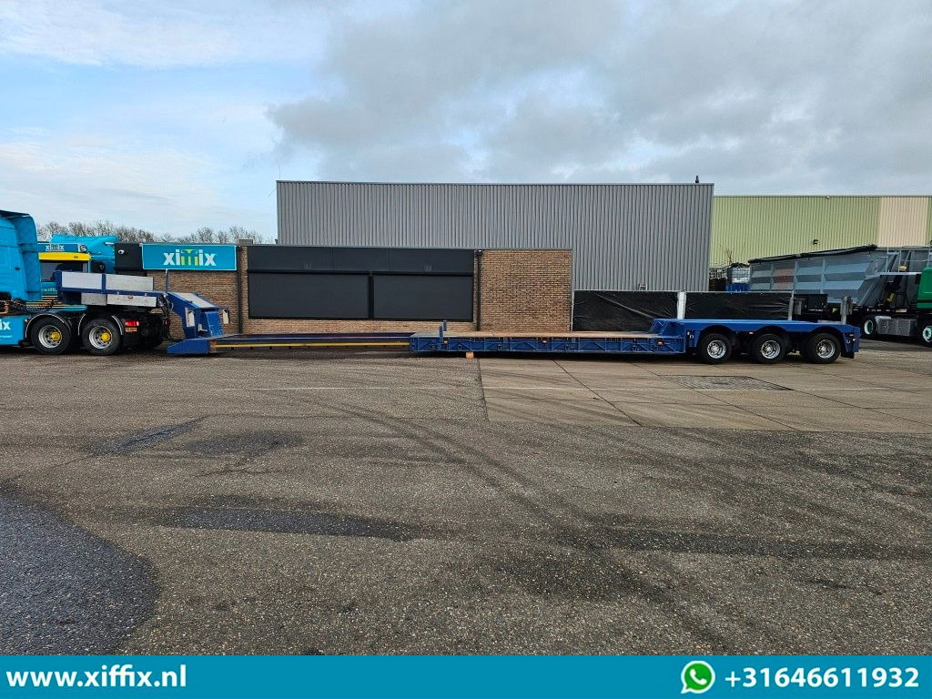 Semirremolque góndola rebajadas Nooteboom 3-ass. Uitschuifbare dieplader met afneembare nek / 3x gestuurd / 274 cm. Breed: foto 15
