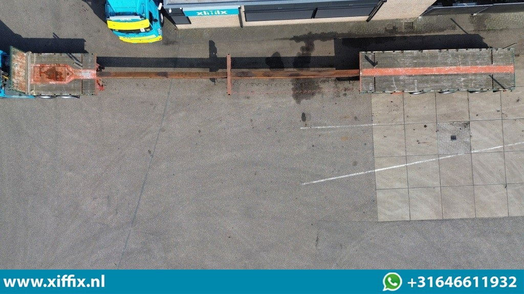 Nooteboom 3-ass. Vlakke dubbel 2x uitschuifbare oplegger / 3x gestuurd - Semirremolque plataforma/ Caja abierta: foto 3 Nooteboom 3-ass. Vlakke dubbel 2x uitschuifbare oplegger / 3x gestuurd - Semirremolque plataforma/ Caja abierta: foto 3