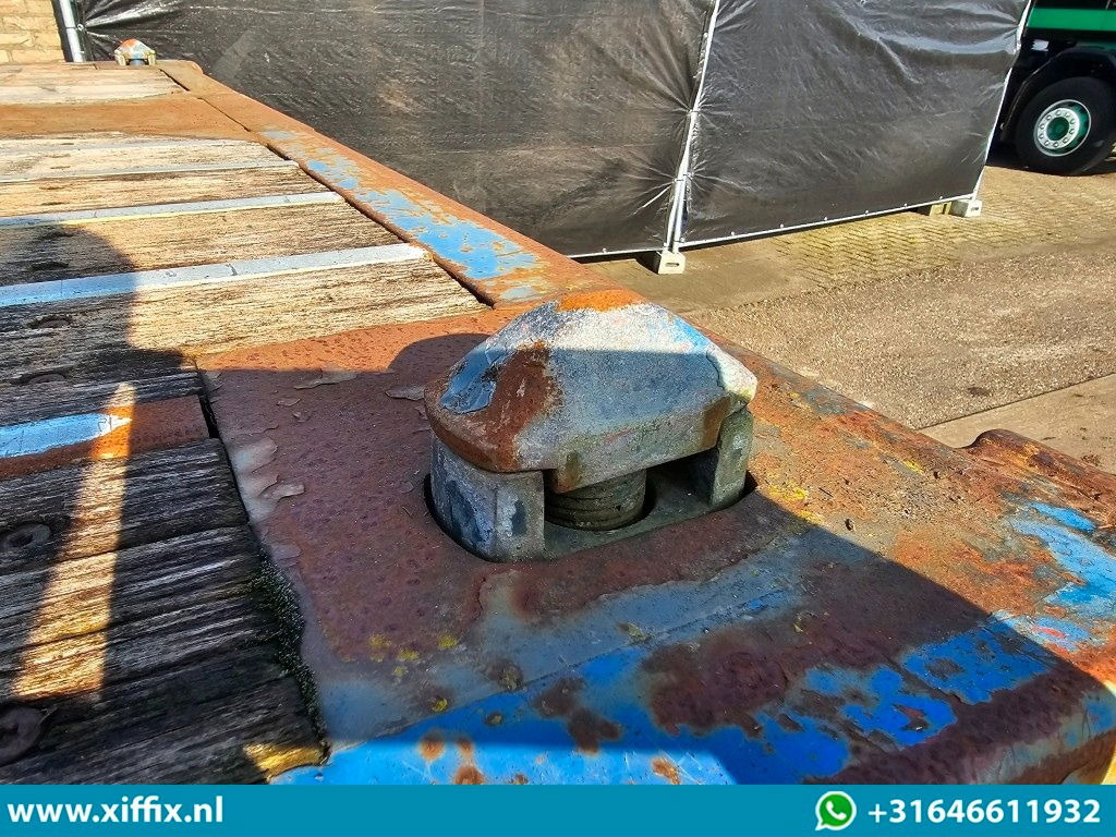 Semirremolque plataforma/ Caja abierta Nooteboom 3-ass. Vlakke uitschuifbare oplegger / 3x gestuurd: foto 8