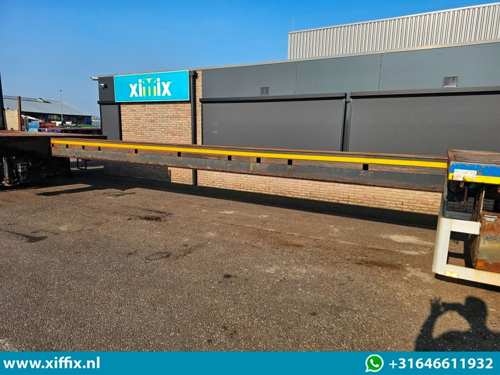 Semirremolque plataforma/ Caja abierta Nooteboom 3-ass. Vlakke uitschuifbare oplegger / 3x gestuurd: foto 7