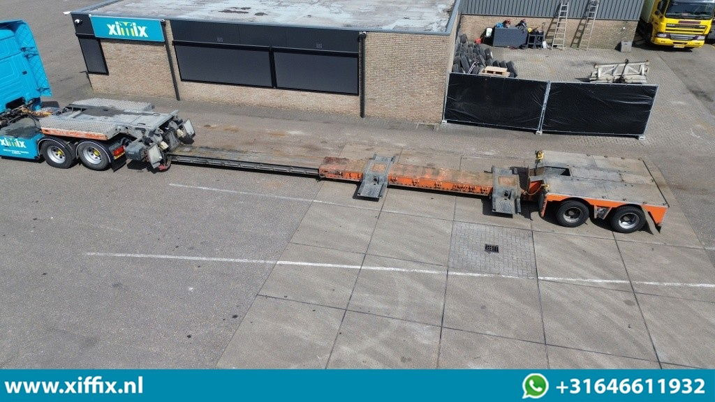 RECKER 2-ass. Uitschuifbare dieplader met afneembare zwanenhals / 2x gestuurd - Semirremolque góndola rebajadas: foto 2 RECKER 2-ass. Uitschuifbare dieplader met afneembare zwanenhals / 2x gestuurd - Semirremolque góndola rebajadas: foto 2