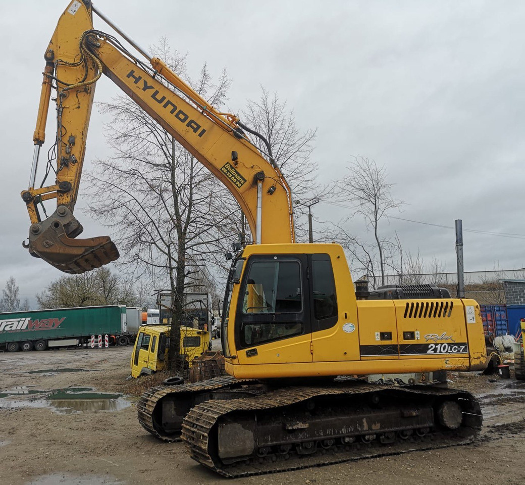 Excavadora de ruedas HYUNDAI 210: foto 7