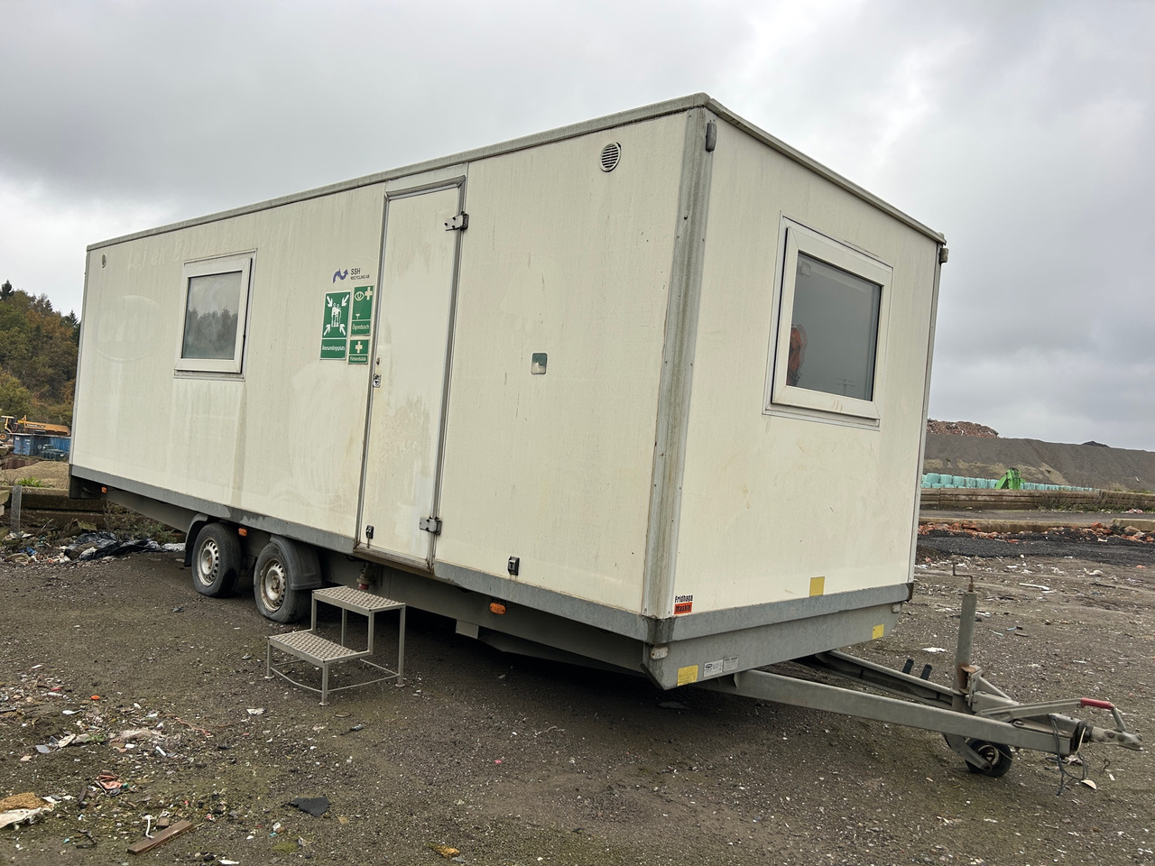 Eurowagon FS33 - Casa contenedor, Remolque: foto 1 Eurowagon FS33 - Casa contenedor, Remolque: foto 1