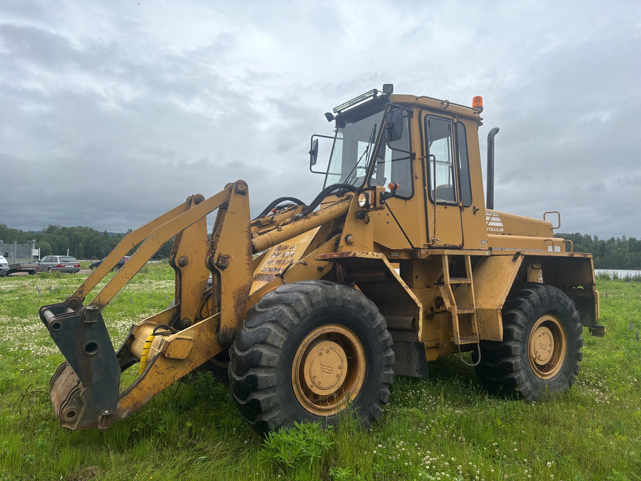 Fiat-Allis 580 FR10 - Cargadora de ruedas: foto 1 Fiat-Allis 580 FR10 - Cargadora de ruedas: foto 1