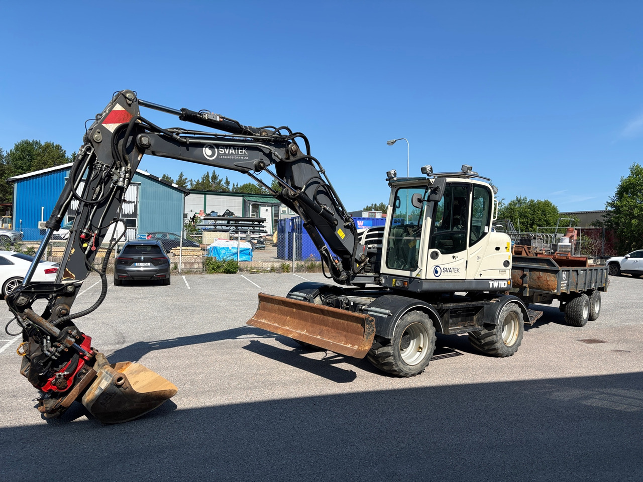Terex TW110 - Excavadora: foto 1 Terex TW110 - Excavadora: foto 1