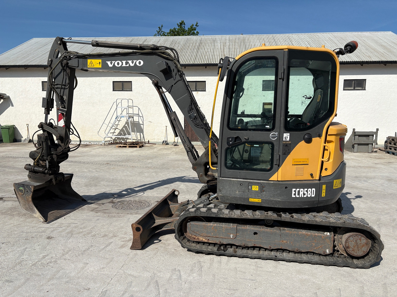 Volvo ECR58D - Excavadora: foto 1 Volvo ECR58D - Excavadora: foto 1