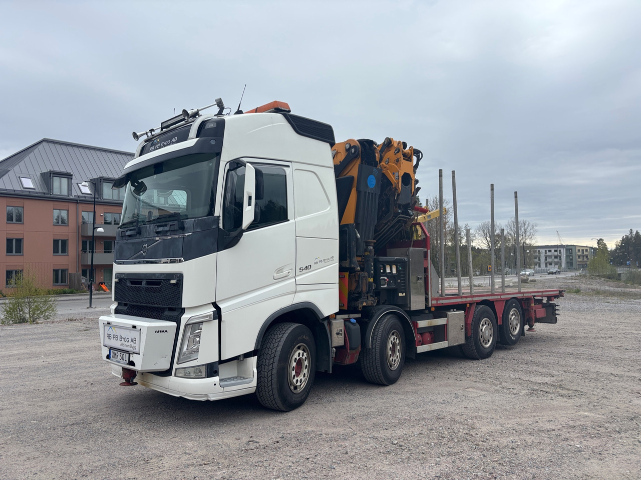 Volvo FH540 - Camión grúa: foto 1 Volvo FH540 - Camión grúa: foto 1