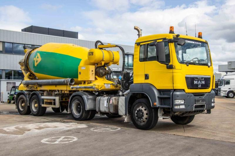 DE BUF BETON MIXER/MALAXEUR/MISCHER 10M3 - Semirremolque hormigonera: foto 3 DE BUF BETON MIXER/MALAXEUR/MISCHER 10M3 - Semirremolque hormigonera: foto 3