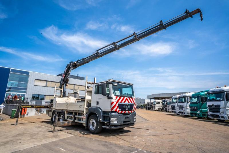 MAN TGS 33.400 BB - HIAB 377 E-5 HIPRO - Camión caja abierta, Camión grúa: foto 3 MAN TGS 33.400 BB - HIAB 377 E-5 HIPRO - Camión caja abierta, Camión grúa: foto 3