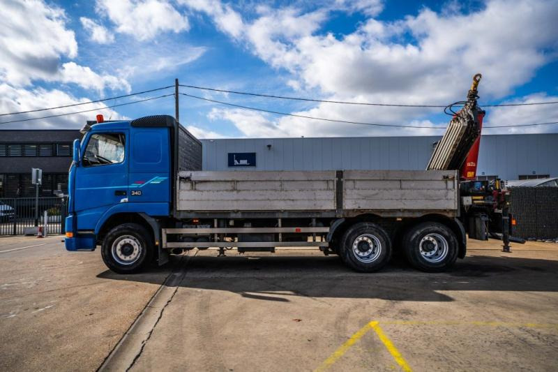 Camión caja abierta, Camión grúa Volvo FH 12-340 - HMF 2420 K6 (2012): foto 6