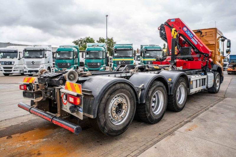 Camión multibasculante, Camión grúa Volvo FMX 430-8x4+HMF 2820/6xhydr.: foto 10 Camión multibasculante, Camión grúa Volvo FMX 430-8x4+HMF 2820/6xhydr.: foto 10