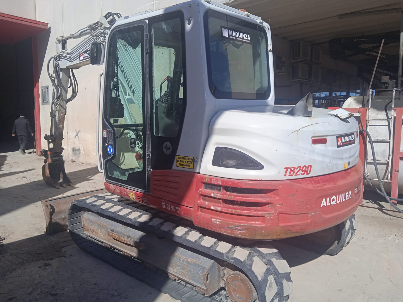 Miniexcavadora TAKEUCHI TB290: foto 8