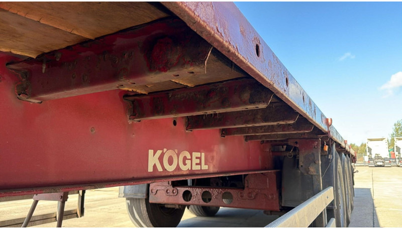 Semirremolque plataforma/ Caja abierta Kögel S 24 (BPW / DISC BRAKES / FREINS DISQUE): foto 17 Semirremolque plataforma/ Caja abierta Kögel S 24 (BPW / DISC BRAKES / FREINS DISQUE): foto 17