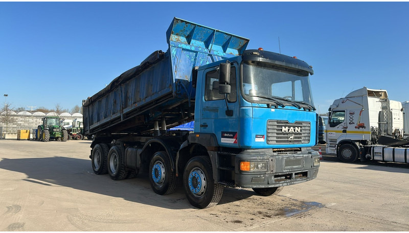 MAN 35.364 (STEEL SUSP. / 6 CYLINDER / BIG AXLE / EURO 2 / MEILLER TIPPER) - Camión volquete: foto 2 MAN 35.364 (STEEL SUSP. / 6 CYLINDER / BIG AXLE / EURO 2 / MEILLER TIPPER) - Camión volquete: foto 2