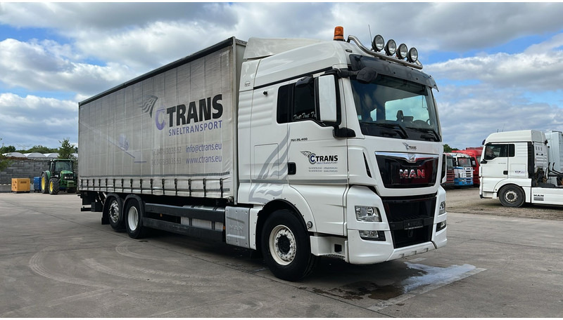 MAN TGX 26.400 (EURO 6 / 6X2 / LIFT / HAYON / BELGIAN TRUCK / GUTE ZUSTAND !! / 8.40 BOX LENGTH) - Camión lona: foto 2 MAN TGX 26.400 (EURO 6 / 6X2 / LIFT / HAYON / BELGIAN TRUCK / GUTE ZUSTAND !! / 8.40 BOX LENGTH) - Camión lona: foto 2