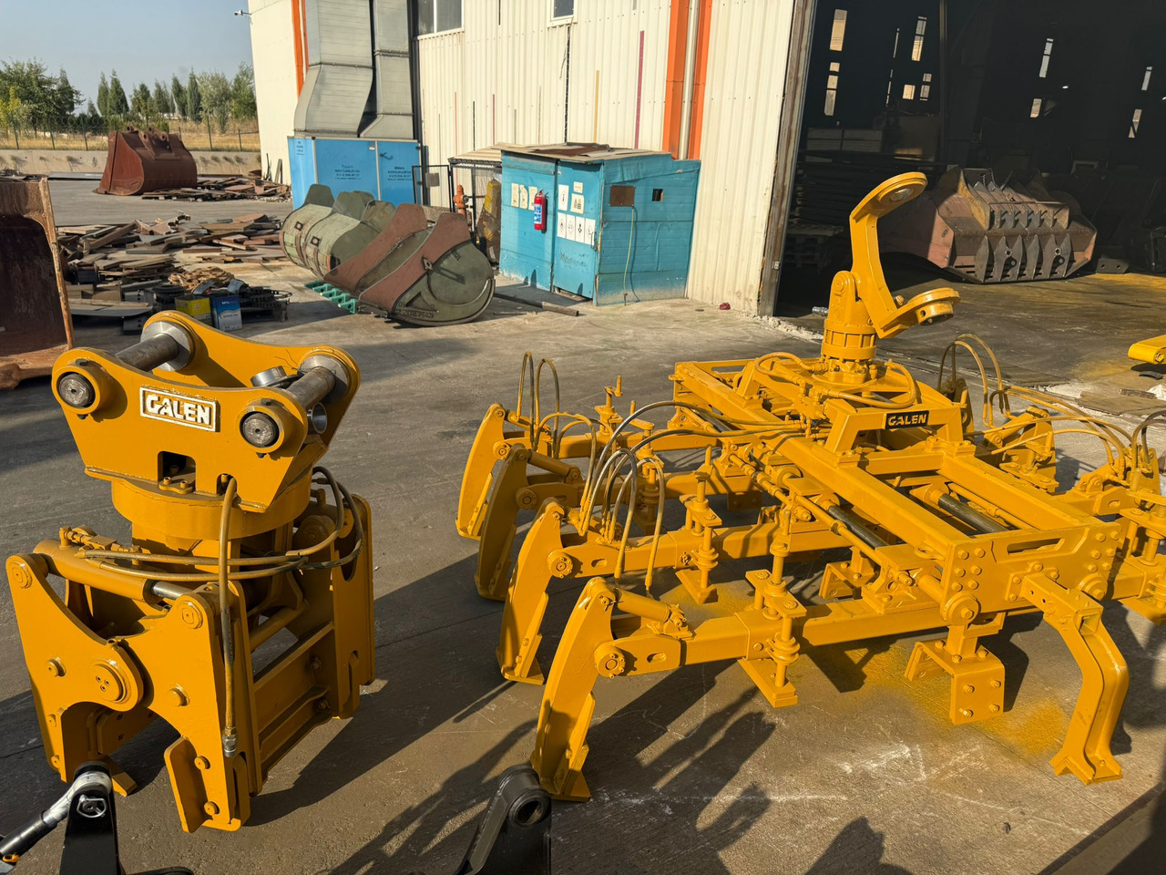 GALEN Rail Handler (Tie Grab) - Pinza de manipulación para Autogrúa: foto 2 GALEN Rail Handler (Tie Grab) - Pinza de manipulación para Autogrúa: foto 2