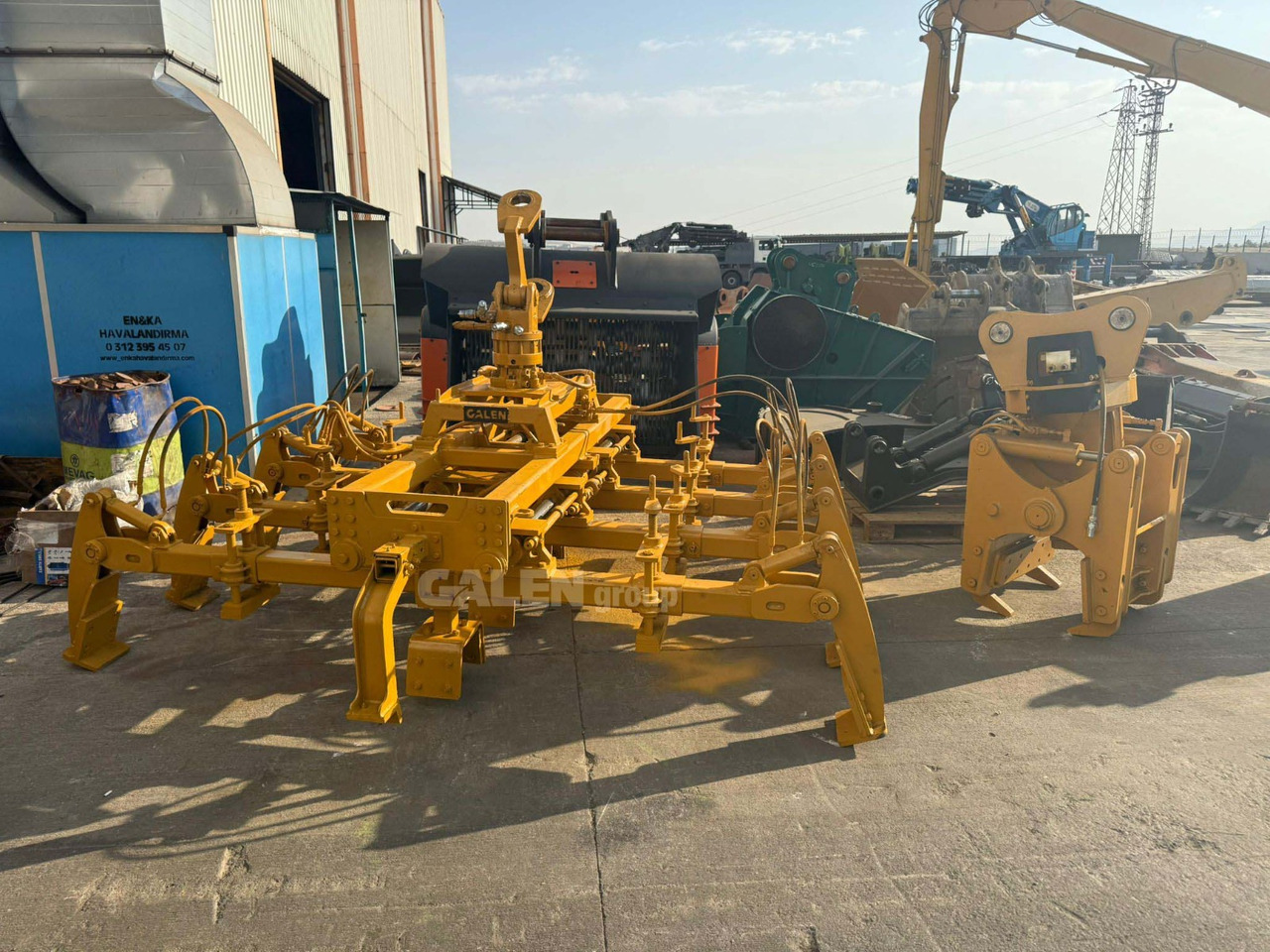 GALEN Rail Handler (Tie Grab) - Pinza de manipulación para Autogrúa: foto 3 GALEN Rail Handler (Tie Grab) - Pinza de manipulación para Autogrúa: foto 3