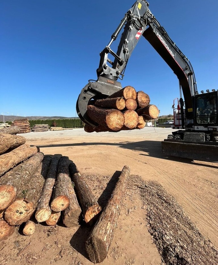 Hyundai R220 Log Grapple - Pinza de manipulación: foto 2 Hyundai R220 Log Grapple - Pinza de manipulación: foto 2
