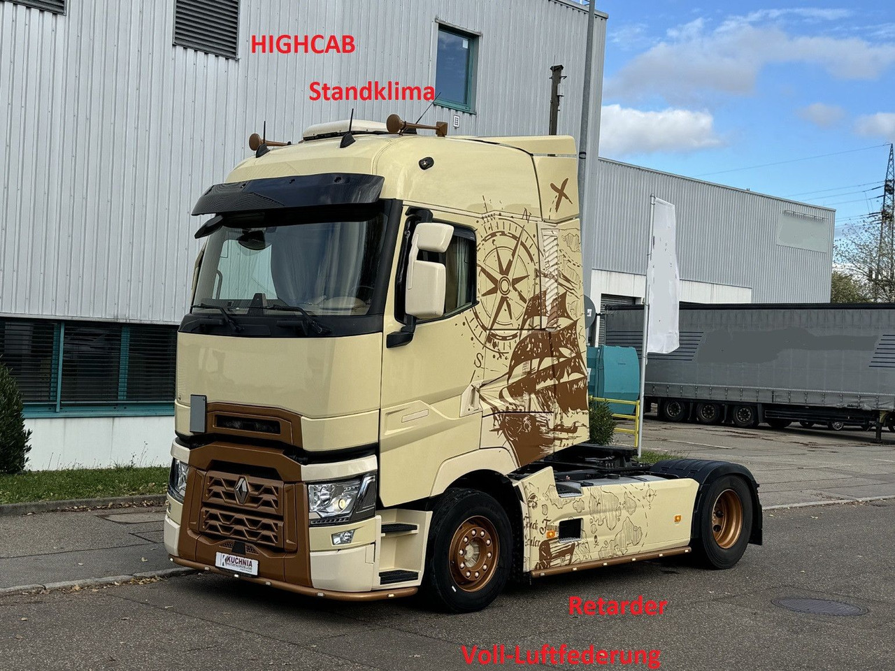 Renault T520 HIGHCAB TTC-Umbau 2-Tanks Retarder Standkli - Cabeza tractora: foto 2 Renault T520 HIGHCAB TTC-Umbau 2-Tanks Retarder Standkli - Cabeza tractora: foto 2