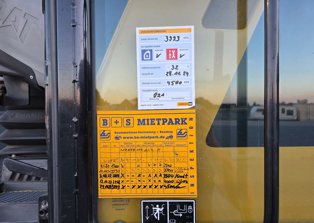 Excavadora de ruedas Caterpillar M314F, 2018 ROK, 4200 MTH: foto 24