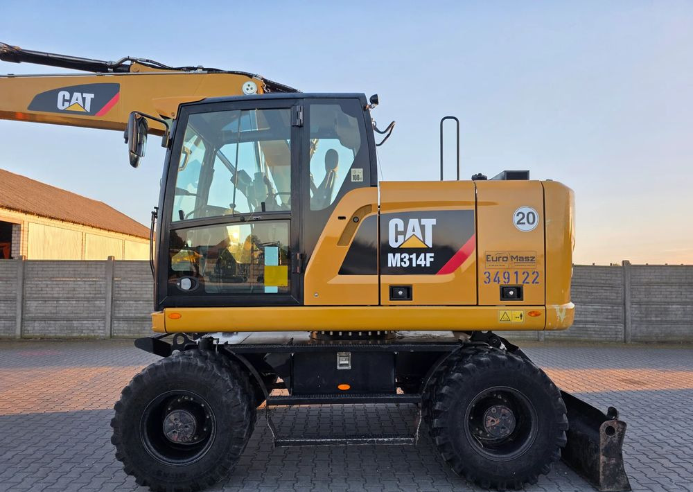 Excavadora de ruedas Caterpillar M314F, 2018 ROK, 4200 MTH: foto 17