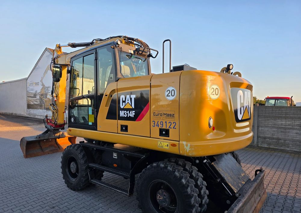 Excavadora de ruedas Caterpillar M314F, 2018 ROK, 4200 MTH: foto 12