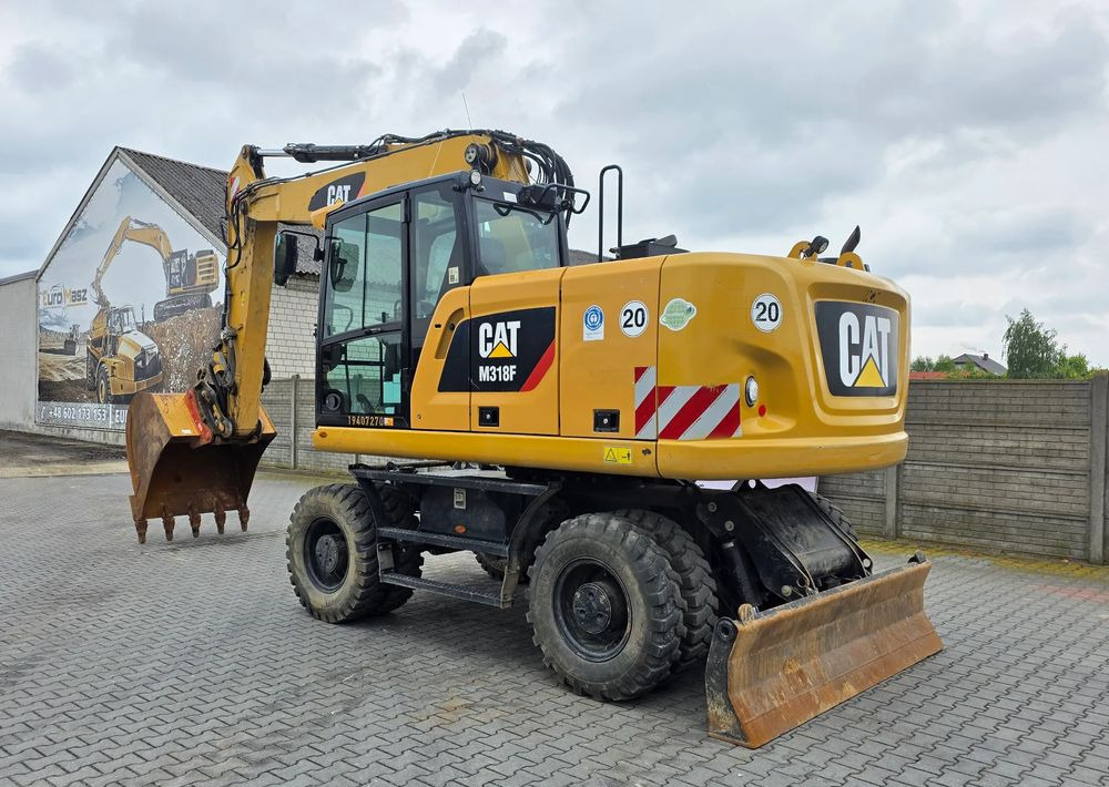Caterpillar M318F, 2019 ROK, 3700 MOTOGODZIN !!! - Excavadora de ruedas: foto 3 Caterpillar M318F, 2019 ROK, 3700 MOTOGODZIN !!! - Excavadora de ruedas: foto 3