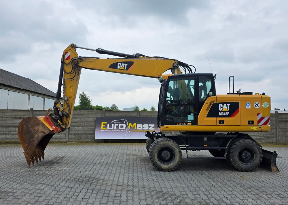 Caterpillar M318F, 2019 ROK, 3700 MOTOGODZIN !!! - Excavadora de ruedas: foto 2 Caterpillar M318F, 2019 ROK, 3700 MOTOGODZIN !!! - Excavadora de ruedas: foto 2