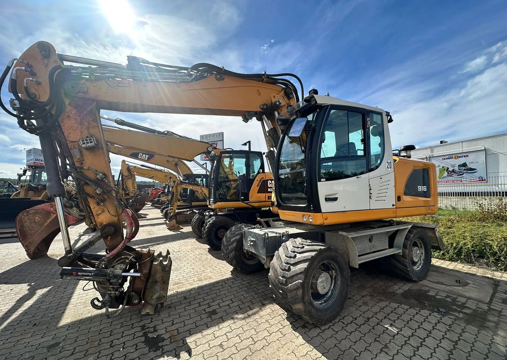 Liebherr A 916 Litronic, 2020 ROK, ROTOTILT, 7300 MTH - Excavadora de ruedas: foto 1 Liebherr A 916 Litronic, 2020 ROK, ROTOTILT, 7300 MTH - Excavadora de ruedas: foto 1