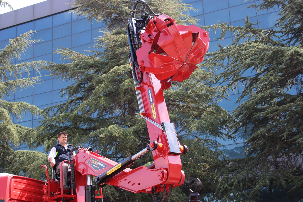 Mikron Scrap Grapple MHM4 - Pinza de manipulación para Camión grúa: foto 3 Mikron Scrap Grapple MHM4 - Pinza de manipulación para Camión grúa: foto 3