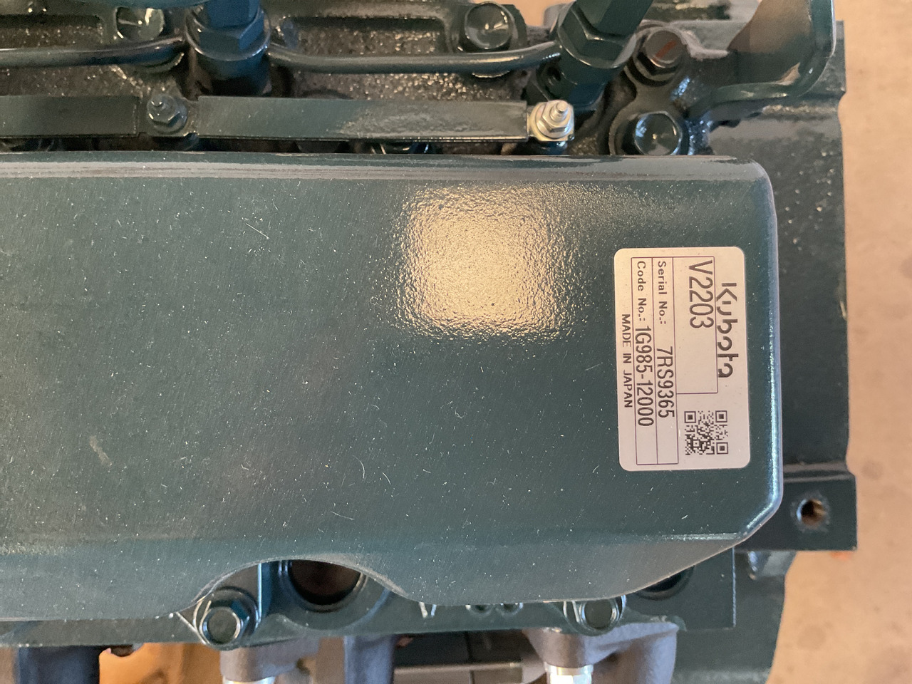 Kubota V2203-BG-ES03 - Motor: foto 3 Kubota V2203-BG-ES03 - Motor: foto 3