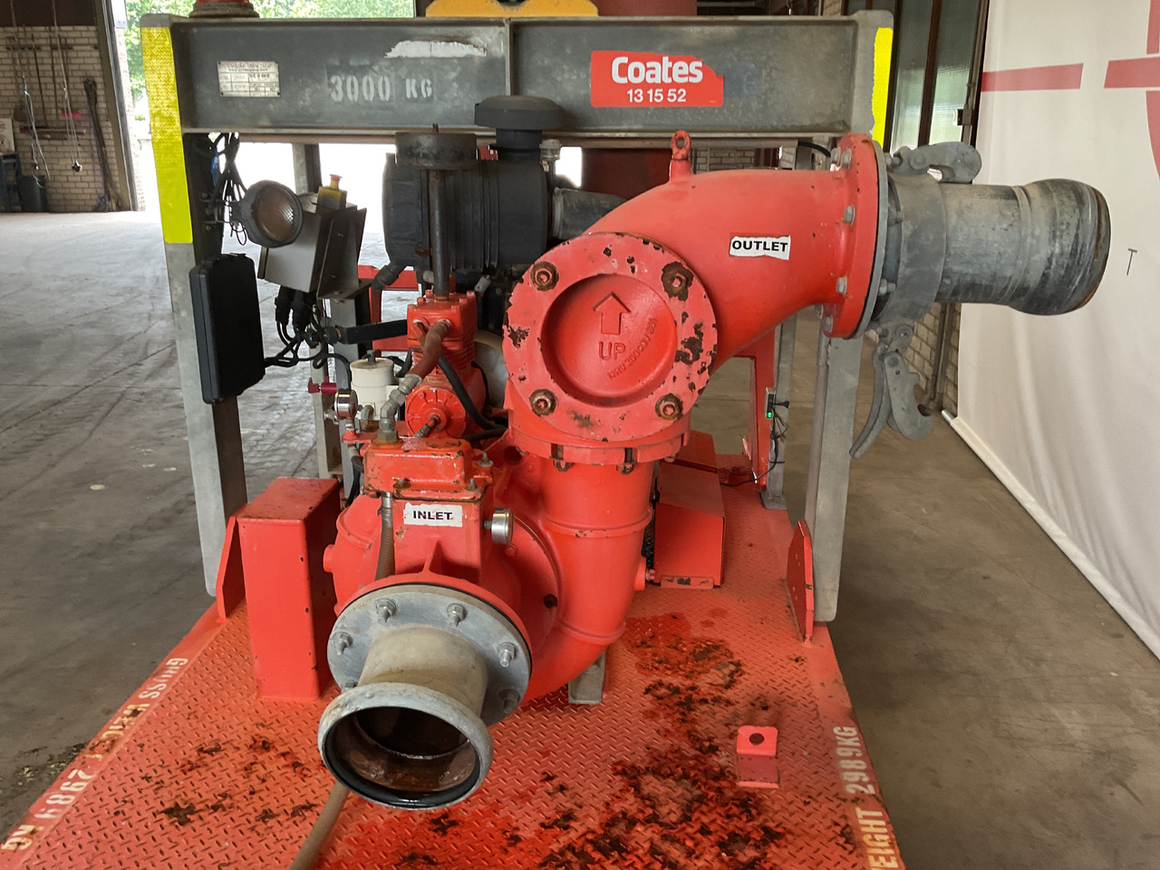 Bomba de agua Sykes CP220i water pump, very complete. Perkins powered water pump.: foto 12