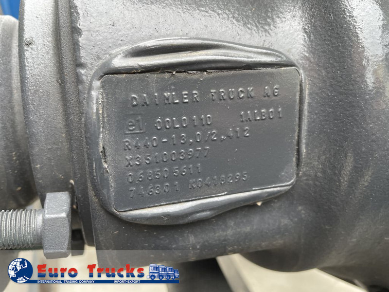 Mercedes-Benz Actros - Eje posterior para Camión: foto 2 Mercedes-Benz Actros - Eje posterior para Camión: foto 2