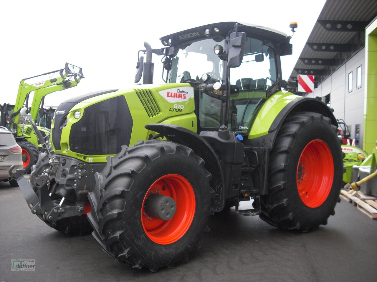 CLAAS Axion 870 CMATIC CEBIS - Tractor: foto 2 CLAAS Axion 870 CMATIC CEBIS - Tractor: foto 2