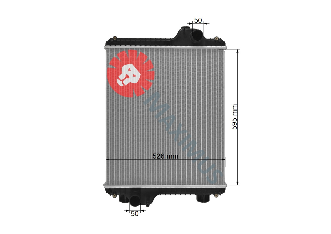 CASE NEW HOLLAND MXM140 , MXM155 , TM140 , TM155 - Radiador para Tractor: foto 2 CASE NEW HOLLAND MXM140 , MXM155 , TM140 , TM155 - Radiador para Tractor: foto 2