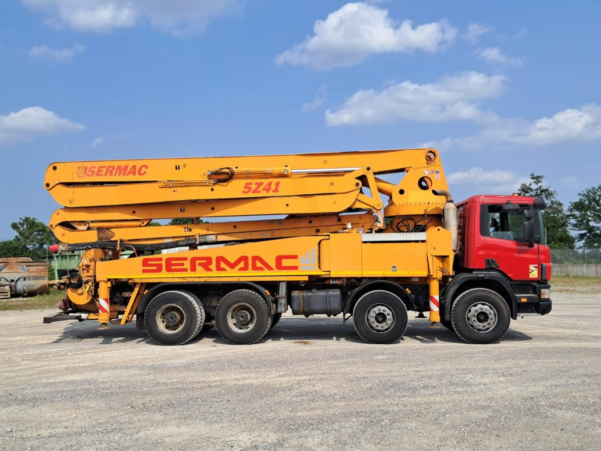 SCANIA P 114 380 SERMAC 5Z41 - Bomba de hormigón: foto 1 SCANIA P 114 380 SERMAC 5Z41 - Bomba de hormigón: foto 1