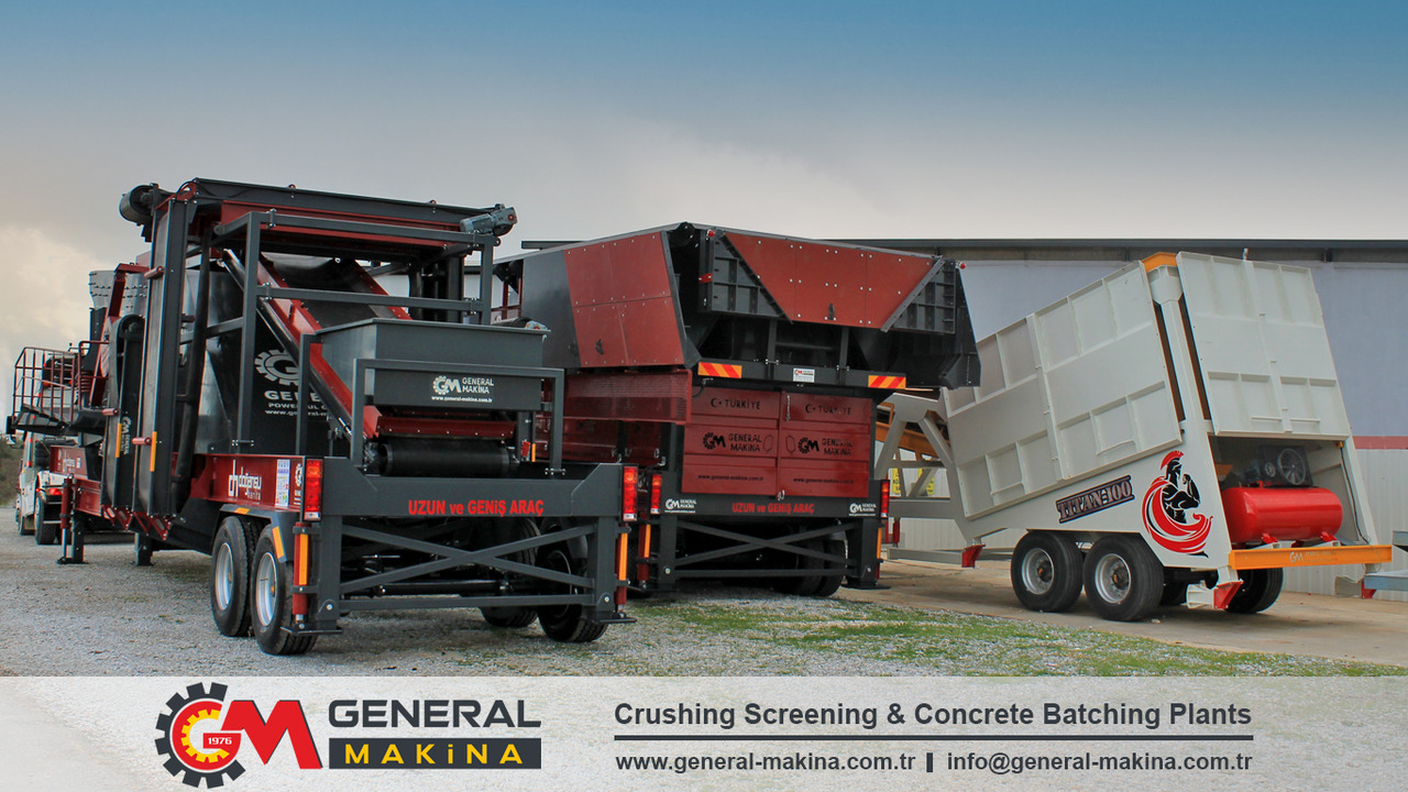 GENERAL MAKİNA Mobile Crushers For Sale - Trituradora móvil: foto 5 GENERAL MAKİNA Mobile Crushers For Sale - Trituradora móvil: foto 5