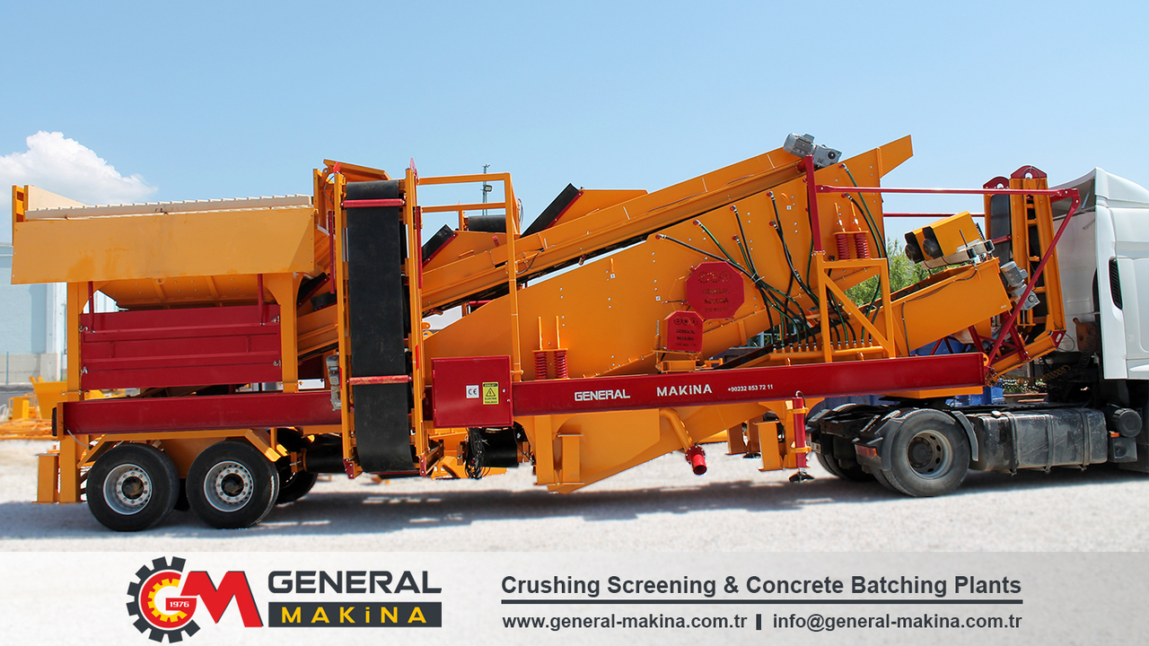 Cribadora nuevo General Makina 1240 Mobile Screening and Washing Plant: foto 12