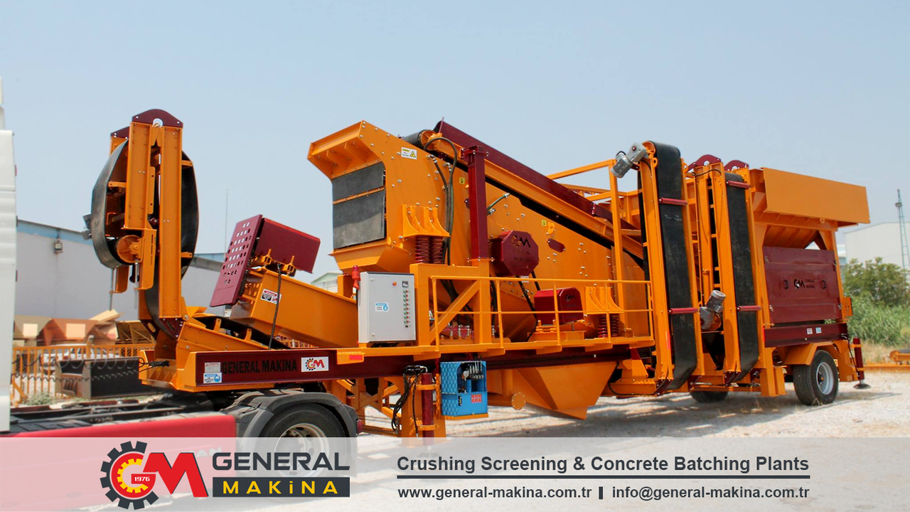 Cribadora nuevo General Makina 1240 Mobile Screening and Washing Plant: foto 7