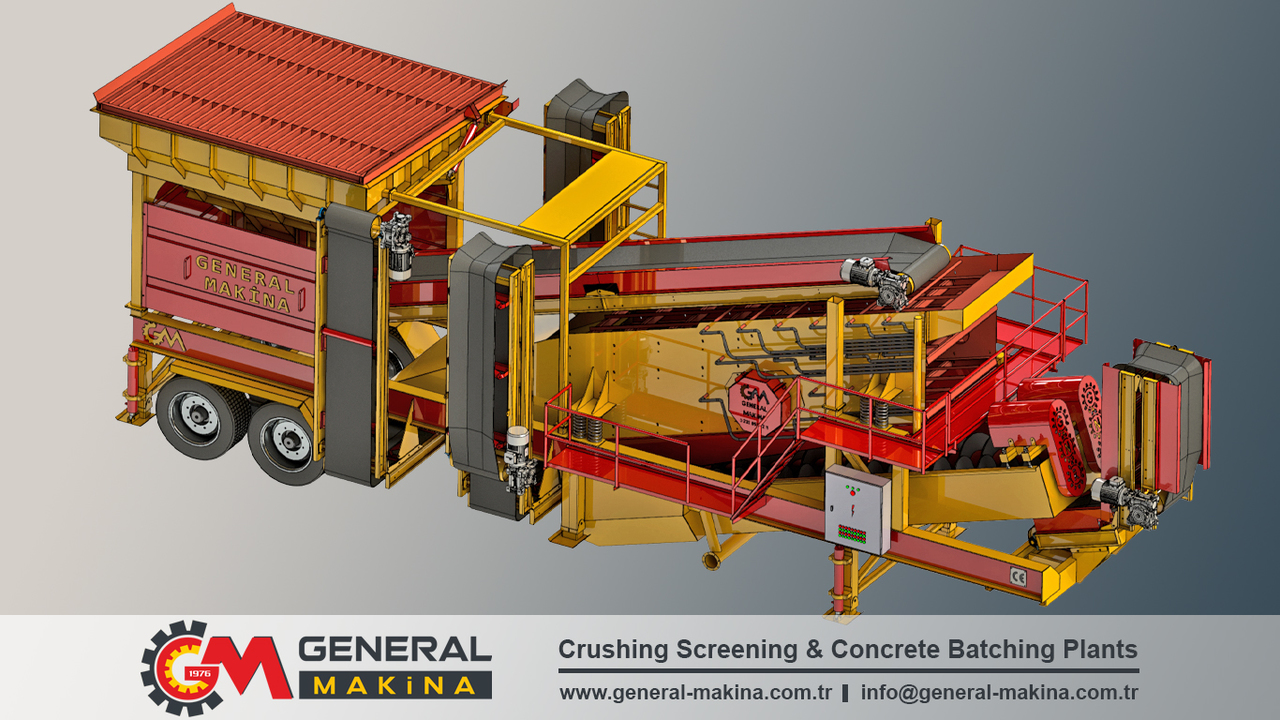 Cribadora nuevo General Makina 1240 Mobile Screening and Washing Plant: foto 10
