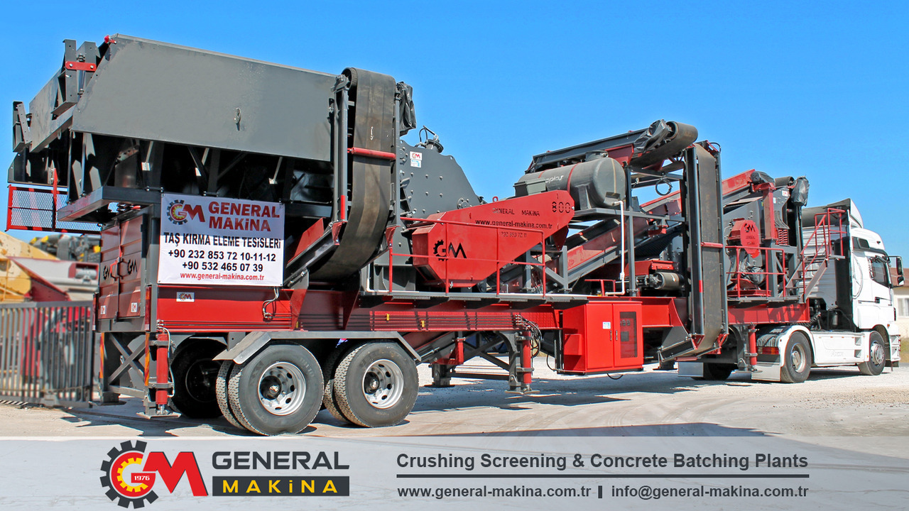 General Makina 800 Series Mobile Impact Crusher Plant - Trituradora de impacto: foto 1 General Makina 800 Series Mobile Impact Crusher Plant - Trituradora de impacto: foto 1