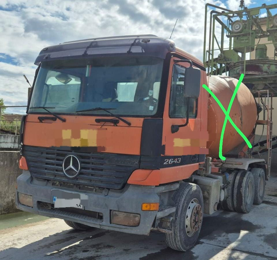Mercedes-Benz Actros 2643 Chassis - Cabeza tractora: foto 3 Mercedes-Benz Actros 2643 Chassis - Cabeza tractora: foto 3