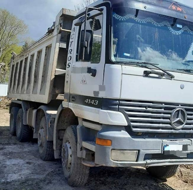 MERCEDES-BENZ Actros 4143 - Camión volquete: foto 1 MERCEDES-BENZ Actros 4143 - Camión volquete: foto 1