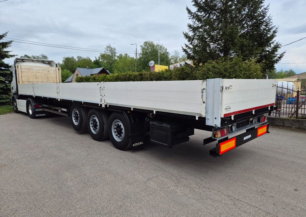 Semirremolque plataforma/ Caja abierta Kögel Burtowa: foto 1