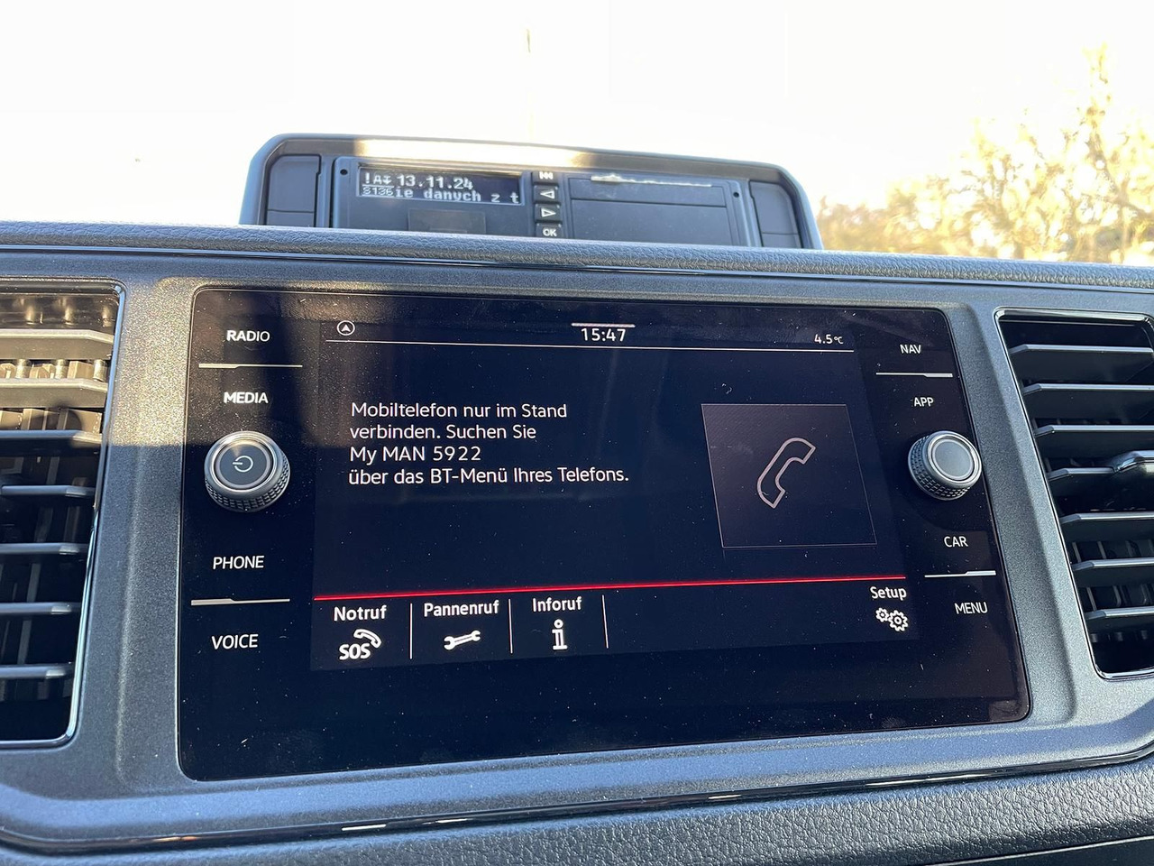 Coche MAN TGE 5.160 Fahrgestell DOKA L4 AHK SITZHZ LED DAB: foto 21 Coche MAN TGE 5.160 Fahrgestell DOKA L4 AHK SITZHZ LED DAB: foto 21