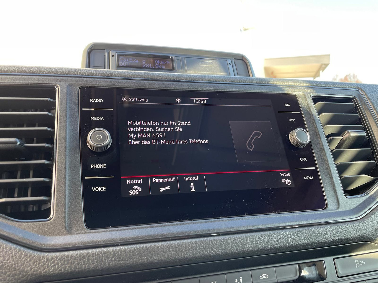 Camión chasis MAN TGE 6.160 Fahrgestell DOKA L4 AHK LED DAB: foto 21