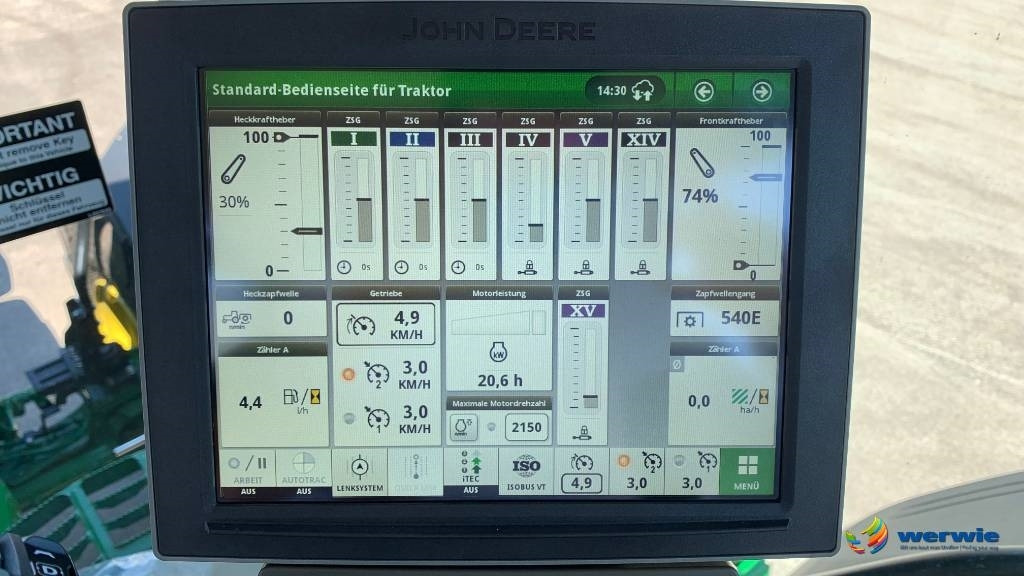 Tractor John Deere 7R 350: foto 16