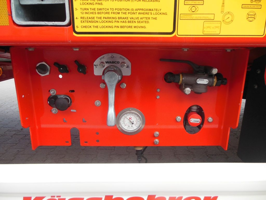 Semirremolque plataforma/ Caja abierta Kässbohrer K.SPA.M3, PLATTFORM MEGA TELESKOP 7M, SOFORT!!! Kässbohrer K.SPA.M3, PLATTFORM MEGA TELESKOP 7M, SOFORT!!!: foto 6